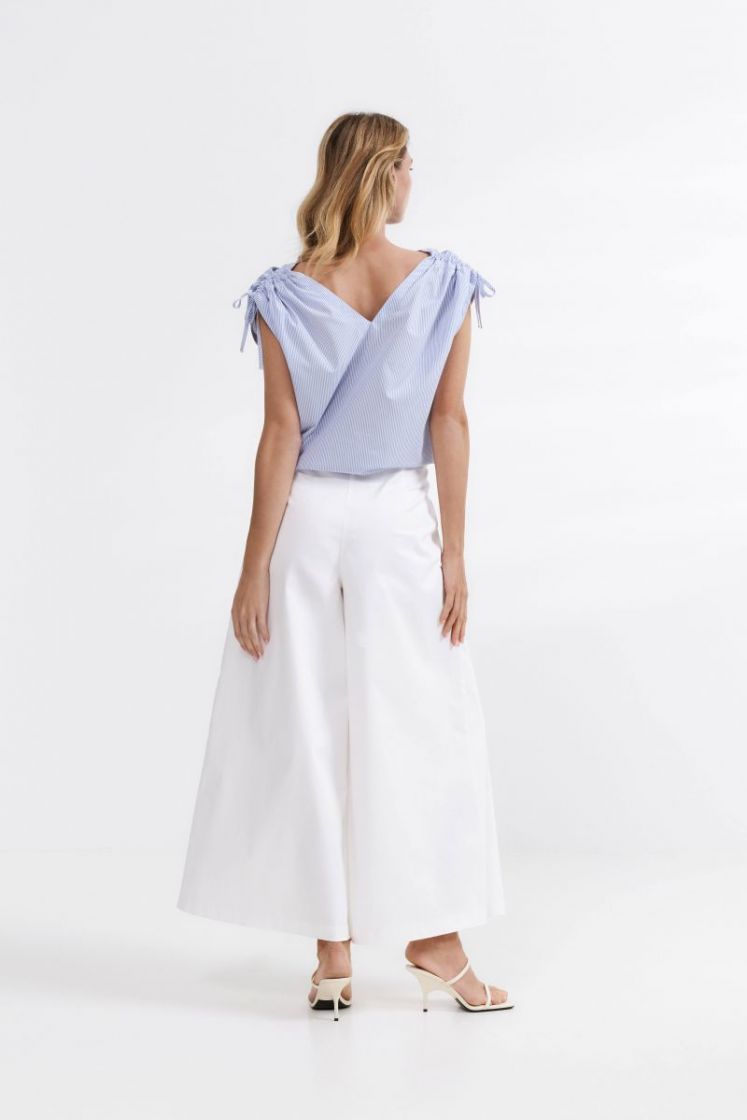 WIDE LEG 020 WHITE