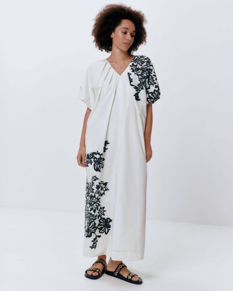 BICOLOR LONG 1112 BLACK WHIT