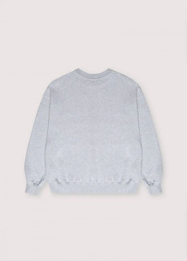 LOGO SWEATER TNS GREY MEL/BRIC