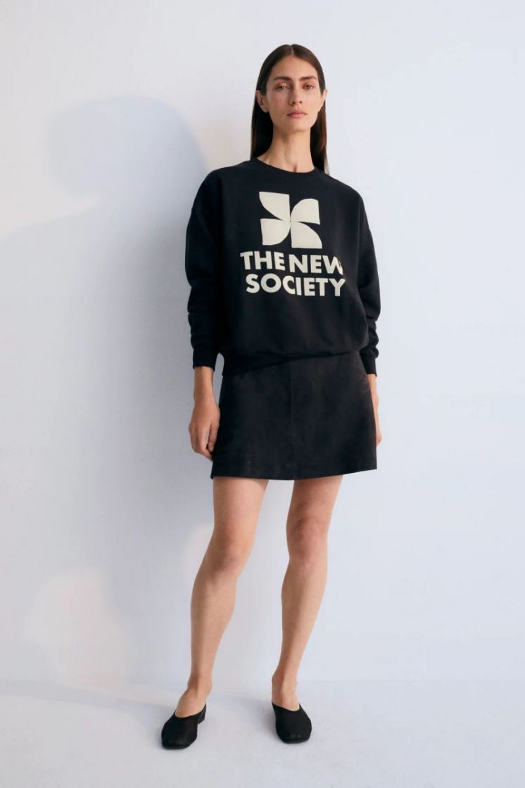 LOGO SWEATER TNS CAVIAR