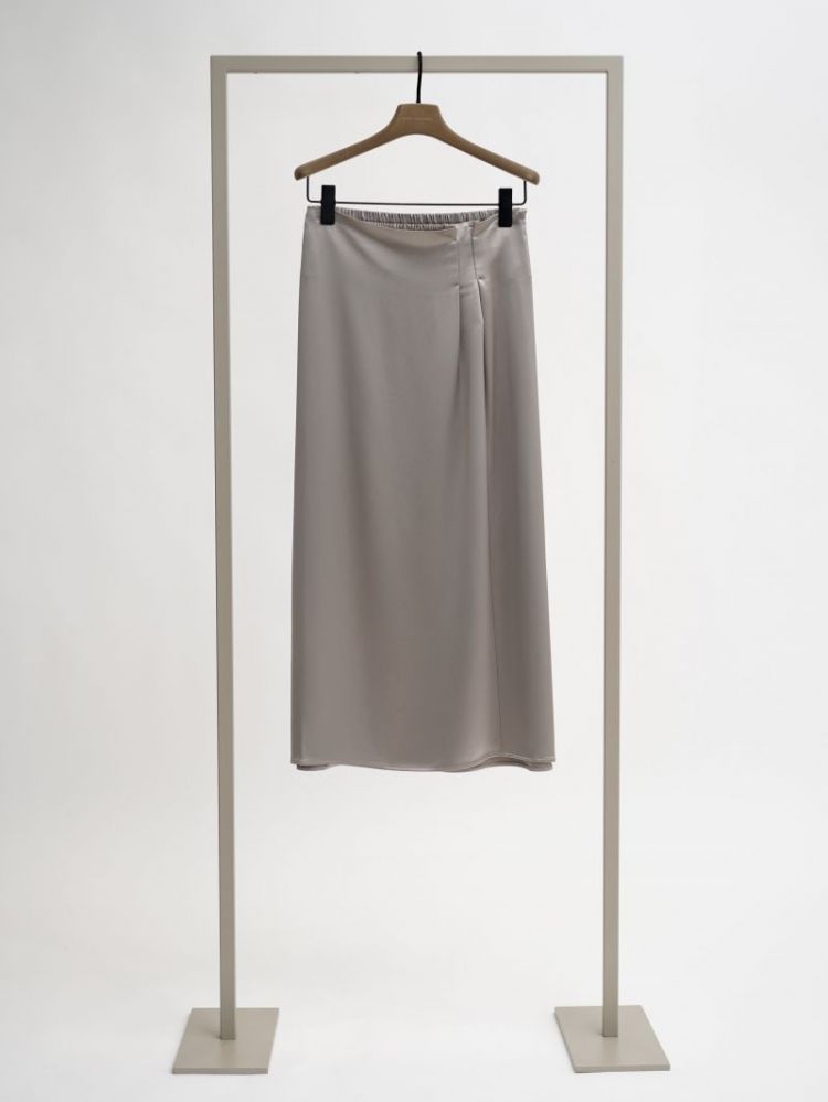 SILK SKIRT MIDI 218 ROASTED CAS