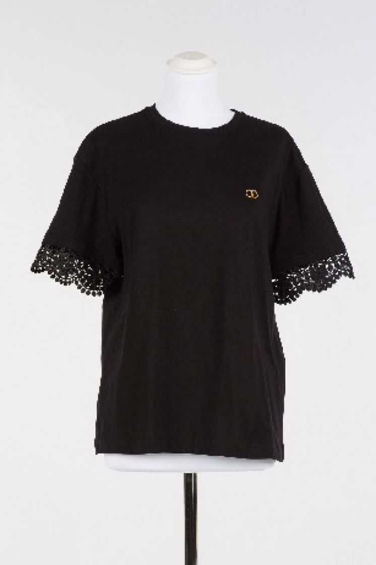 SS BRODERIE TS 006 NERO