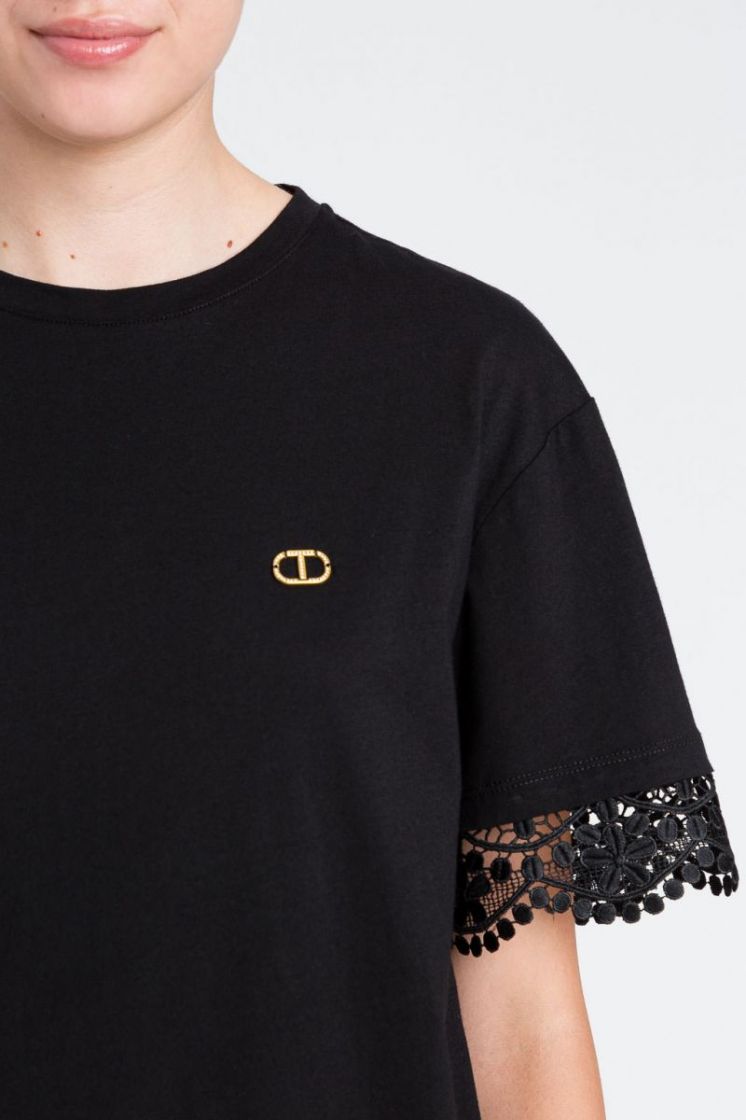 SS BRODERIE TS 006 NERO