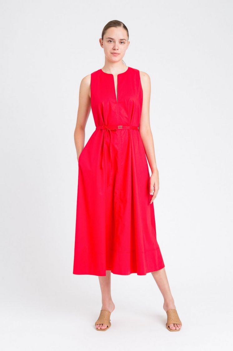 LONG LOOSE DRESS 12365 HIBISCUS