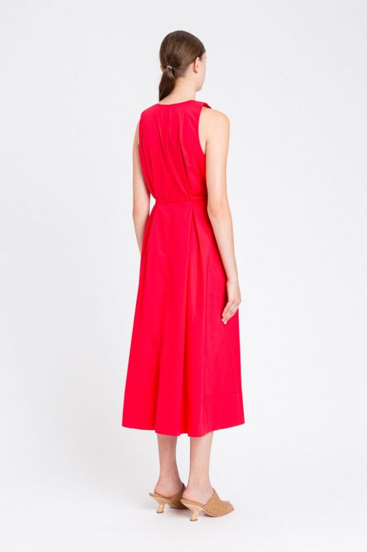 LONG LOOSE DRESS 12365 HIBISCUS