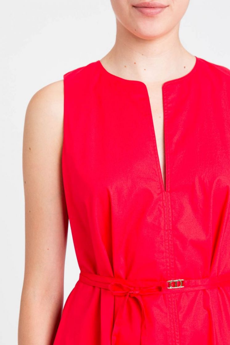 LONG LOOSE DRESS 12365 HIBISCUS