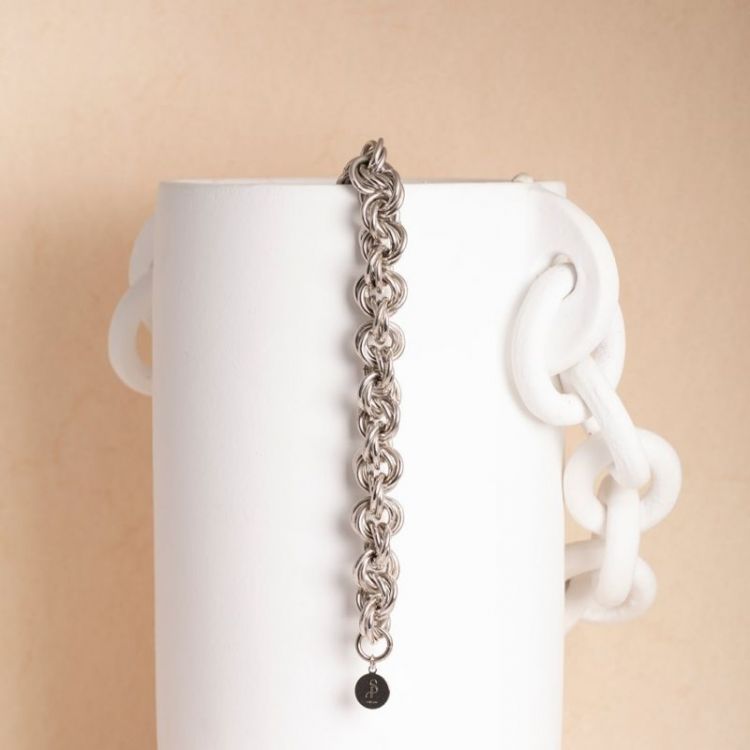 MAEVE CHAIN BRACELET SILVER