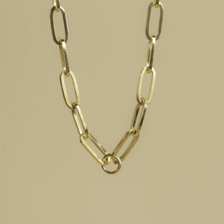 LINK SMALL CHAIN NECKLACE GOLD