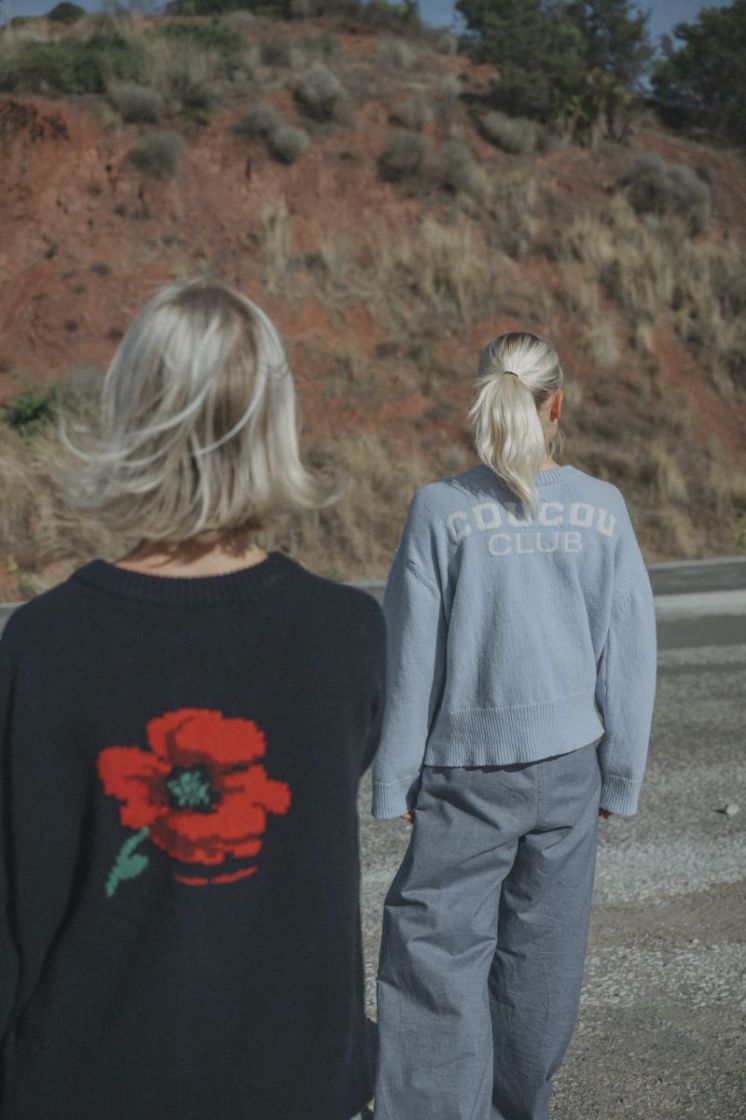 POPPY PRINT NAVY
