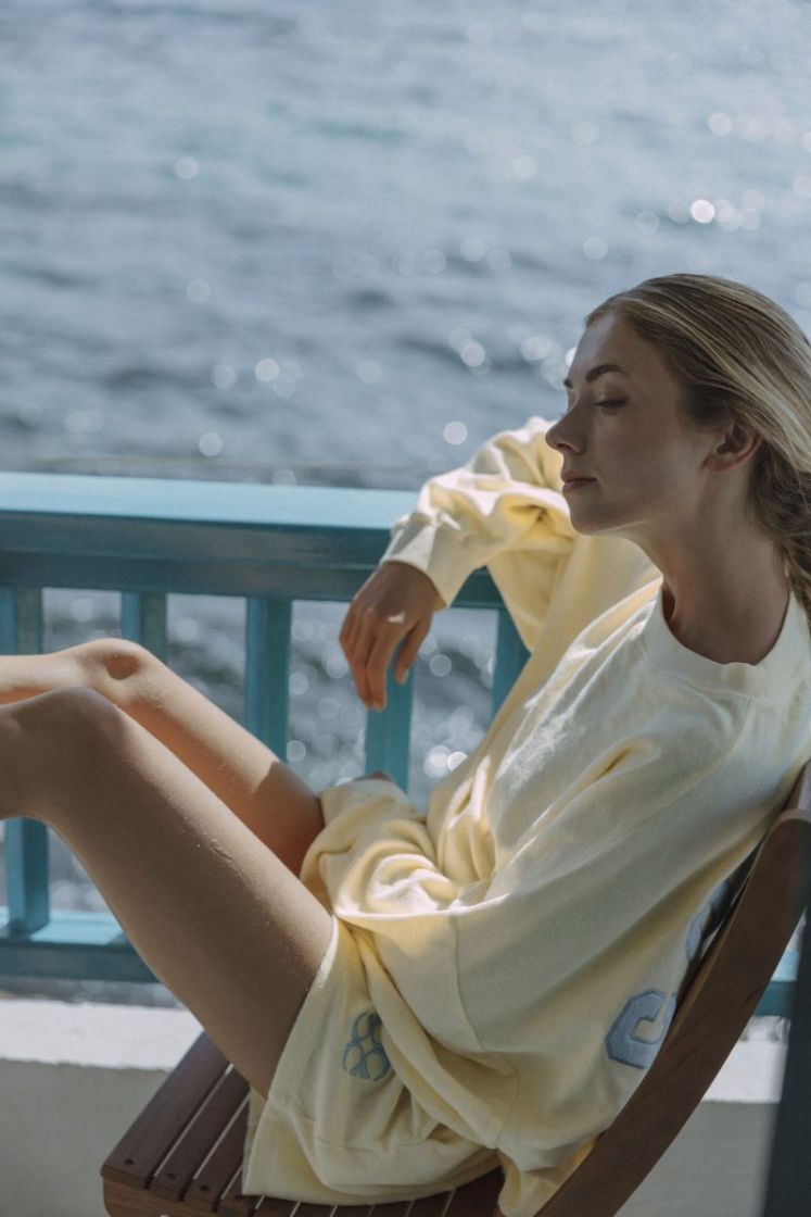 TERRY SHORTS BUTTER YELLOW