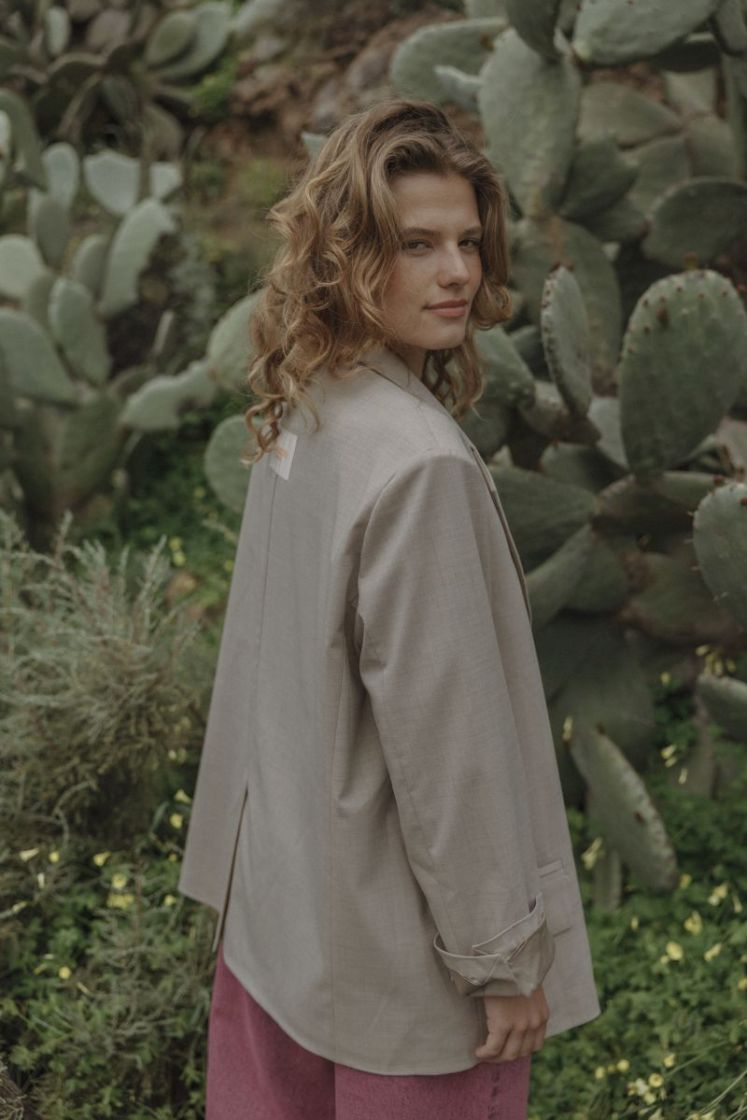 OVERSIZED ONESIZE BEIGE