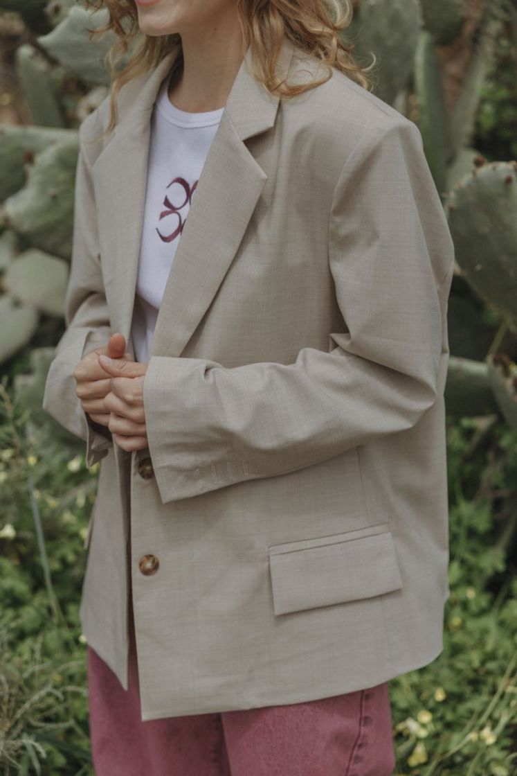 OVERSIZED ONESIZE BEIGE