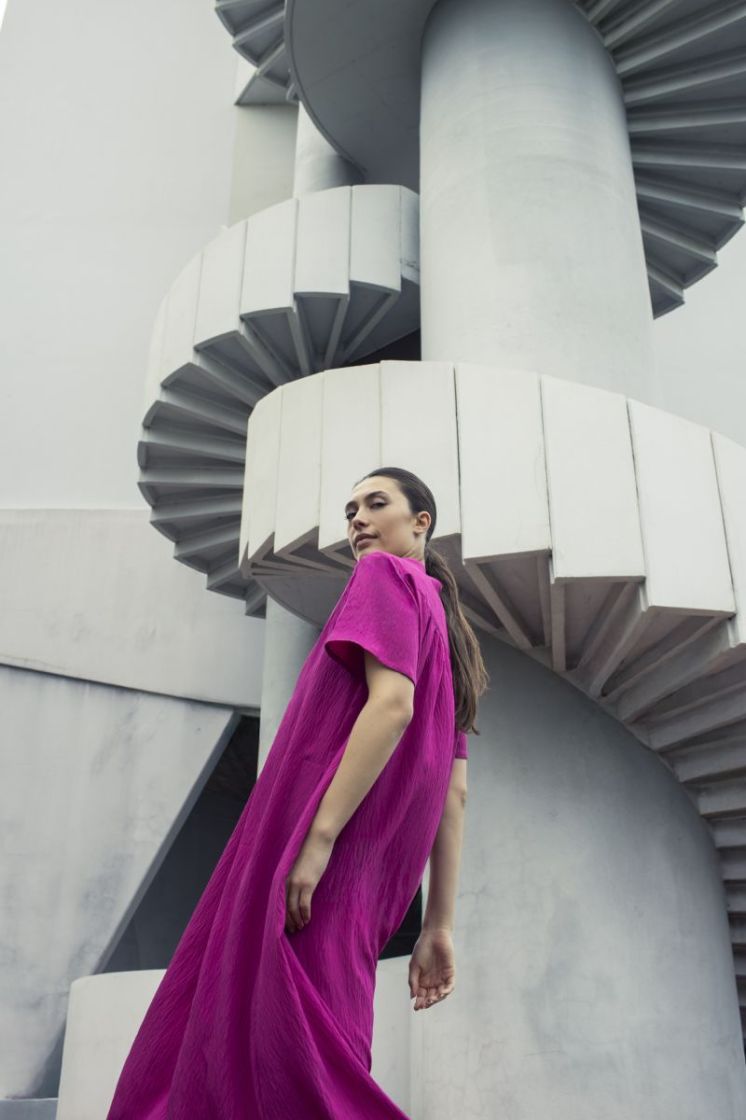 VISC POLY CRINCKLES 2460 MAGENTA