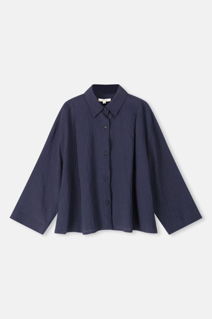 VISC POLY CRINCKLES 2660 NAVY