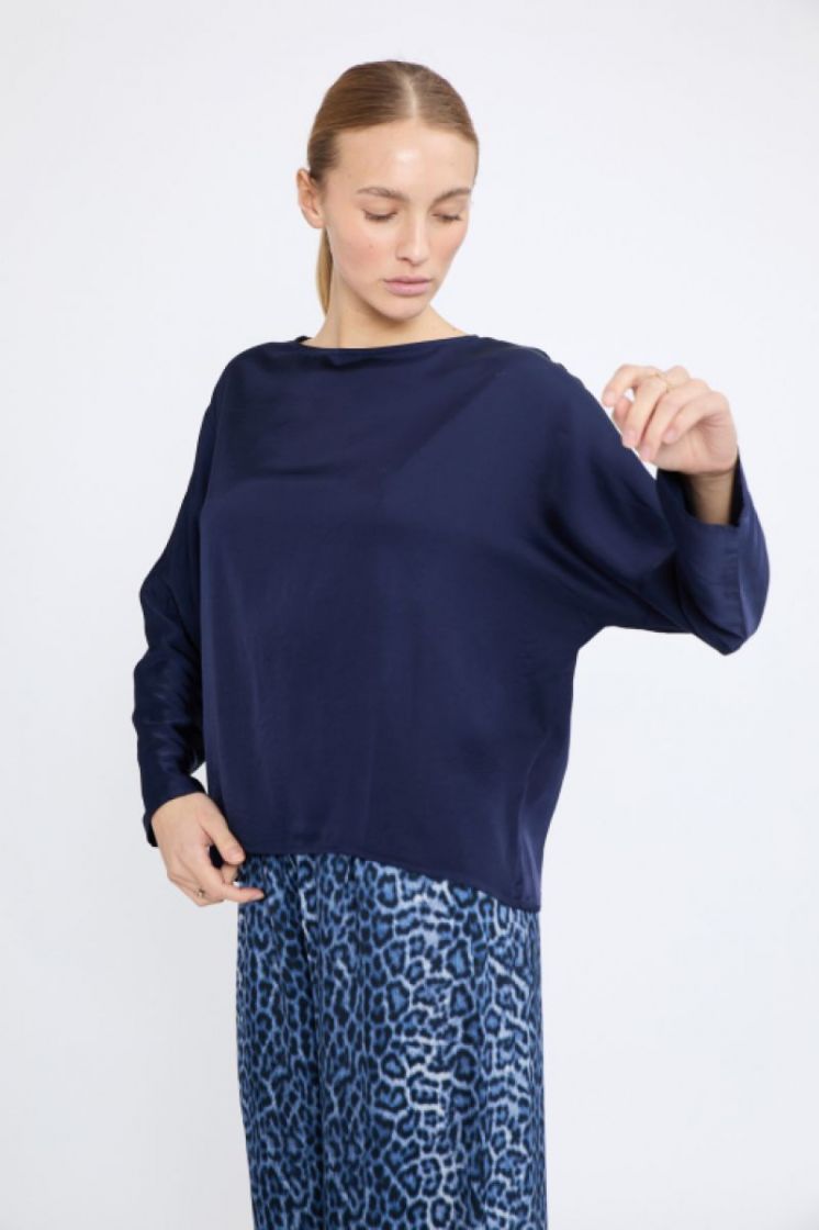CN LM SILK UNI 58 NAVY