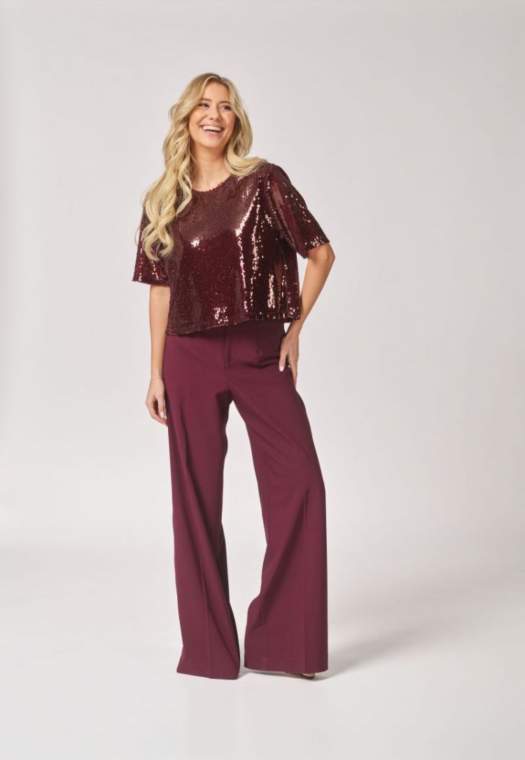 BANDPLOOI 037 BURGUNDY