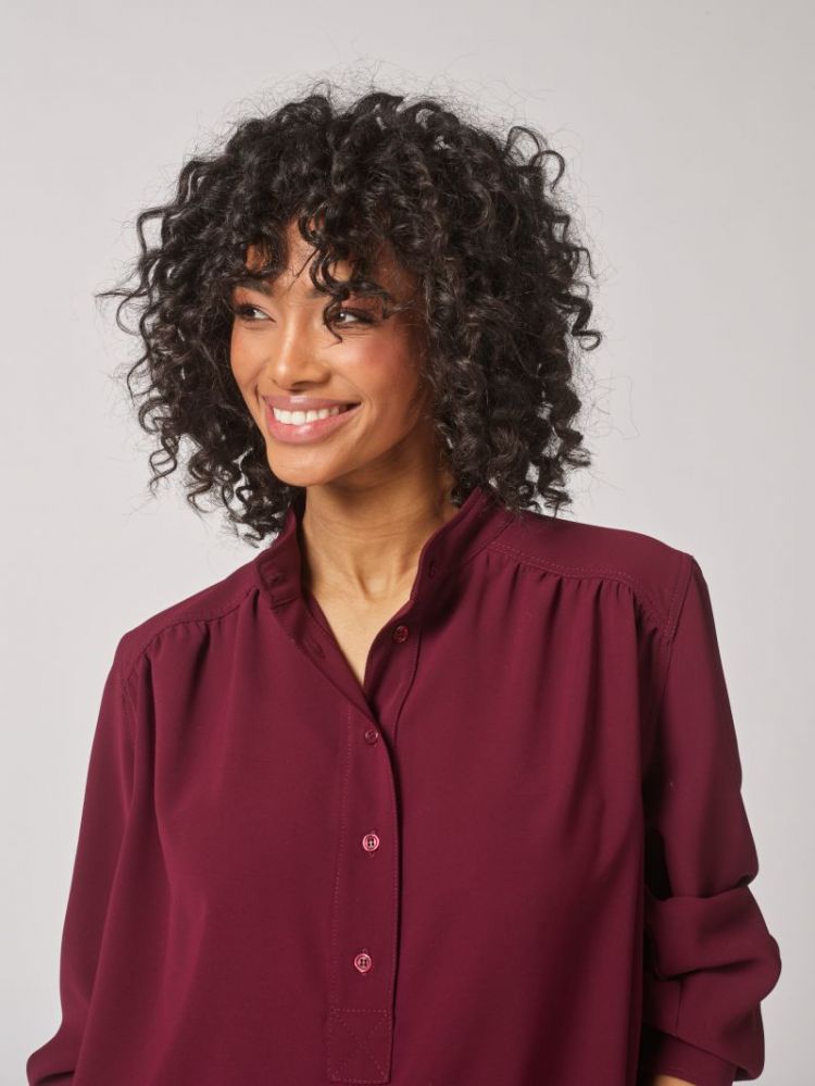 CREPE  037 BURGUNDY