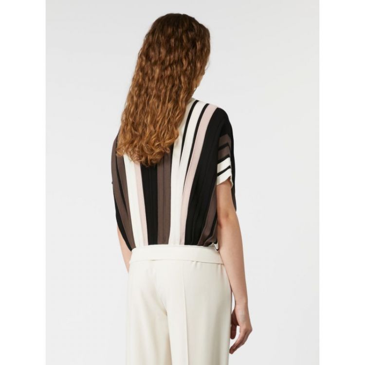 PLISSE TRICOLOR 017 POUDRE/NOIR