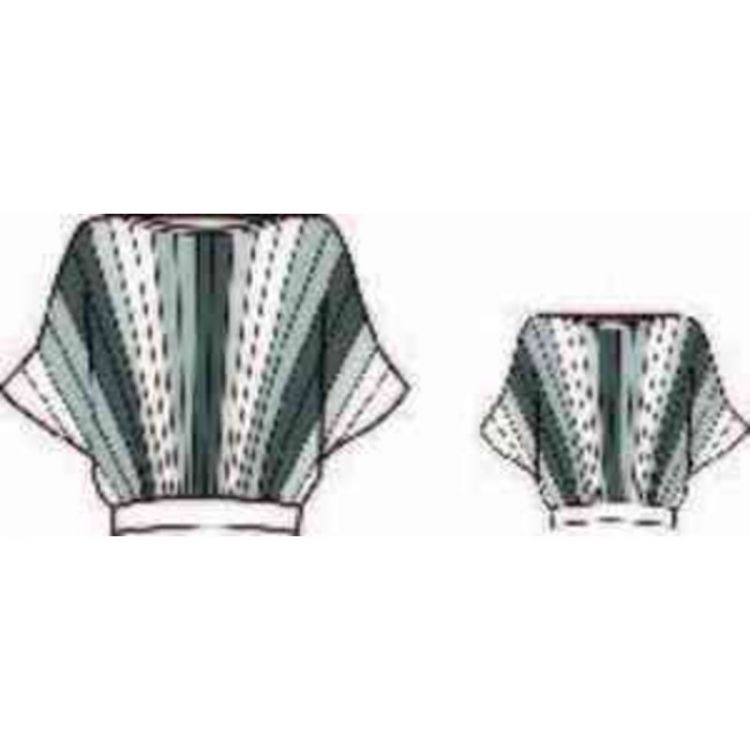 PLISSE TRICOLOR 017 POUDRE/NOIR