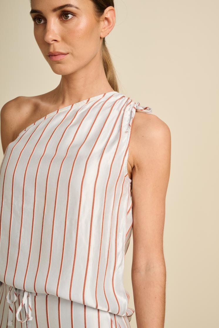 SILKY STRIPES TERRACOTTA