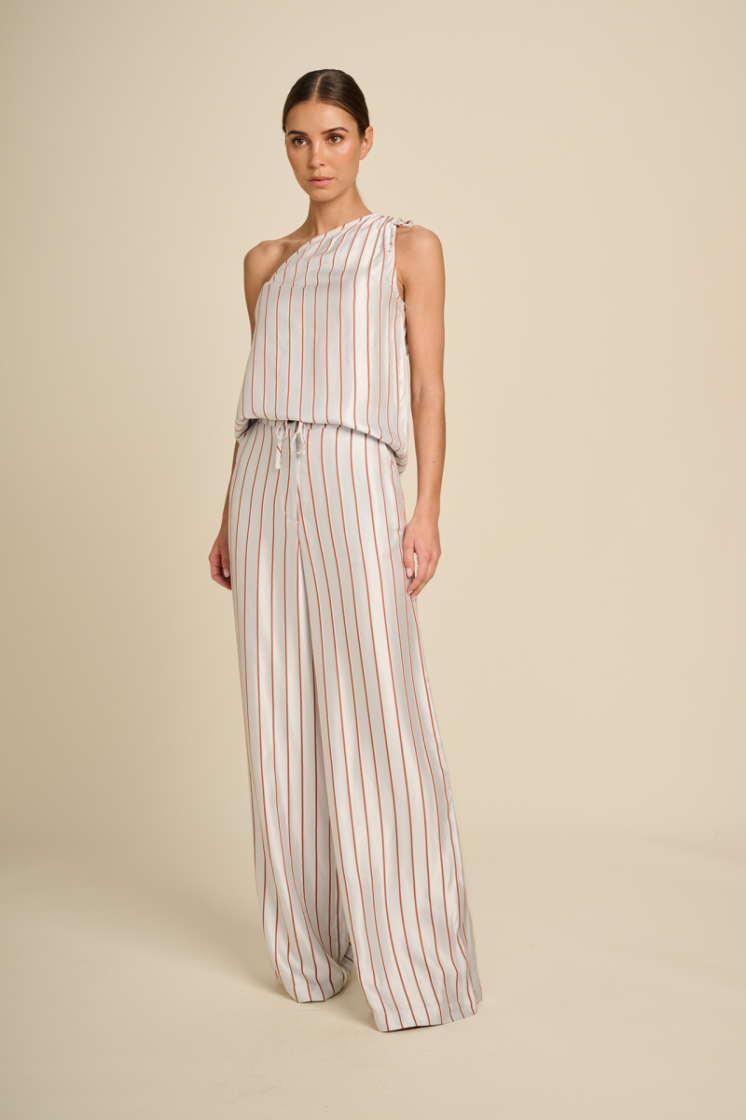 SILKY STRIPES TERRACOTTA