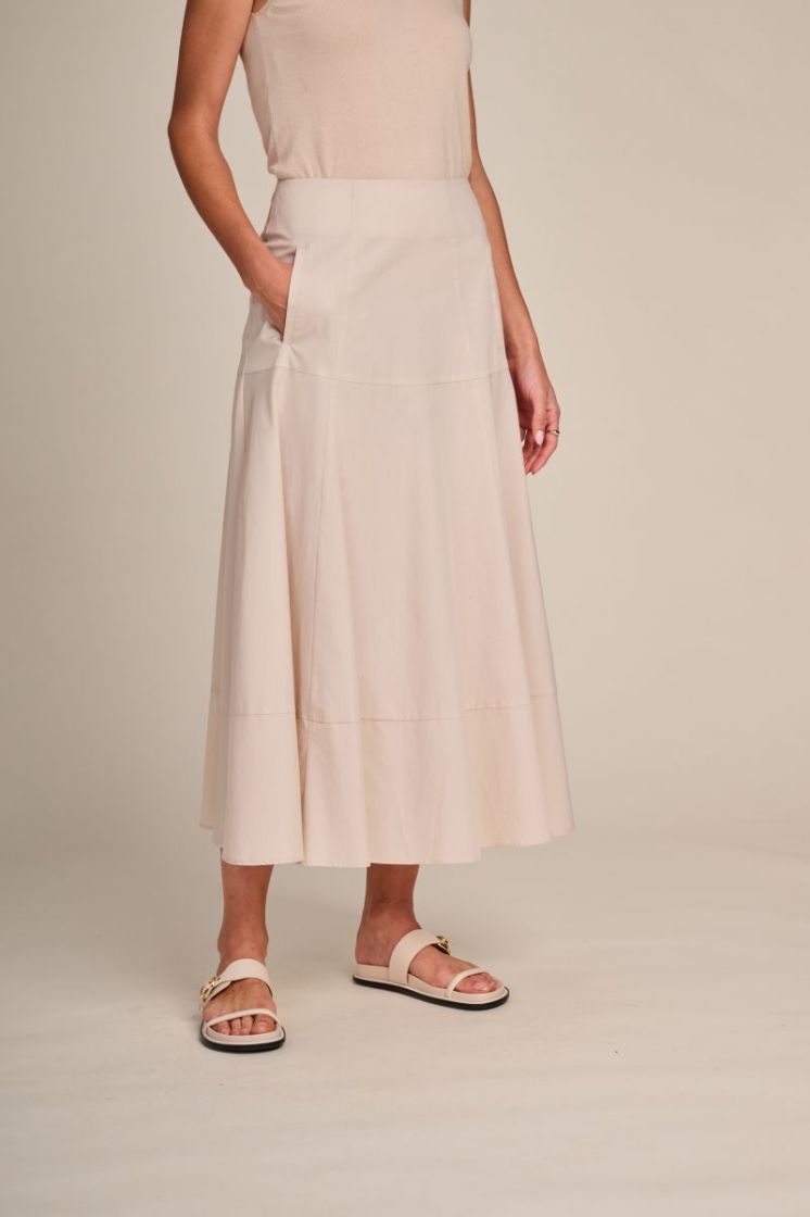 GABARDINE COTON BEIGE