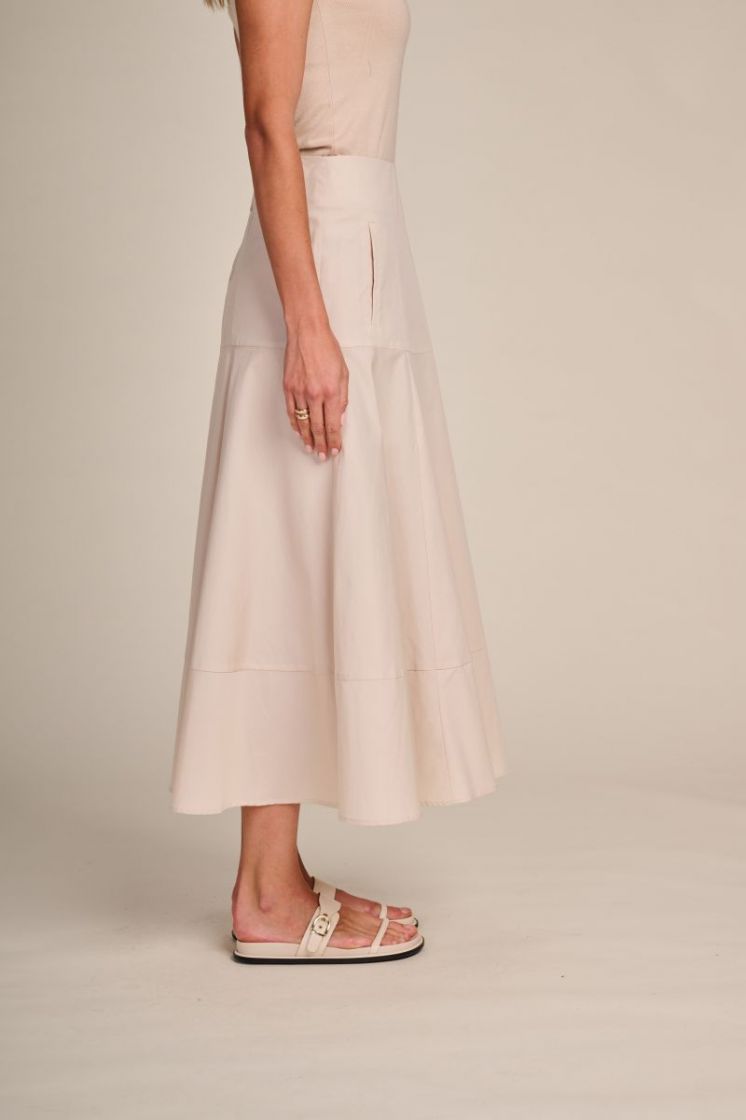 GABARDINE COTON BEIGE