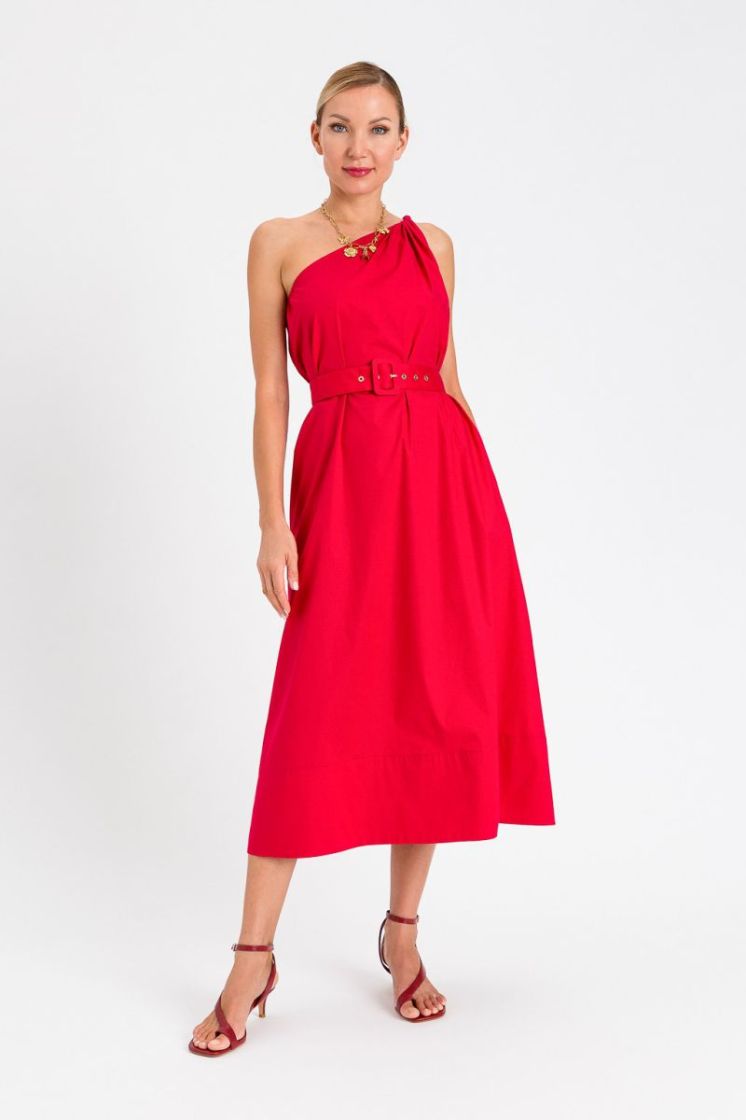 ONE SHOULDER COTON STRETCH 03725