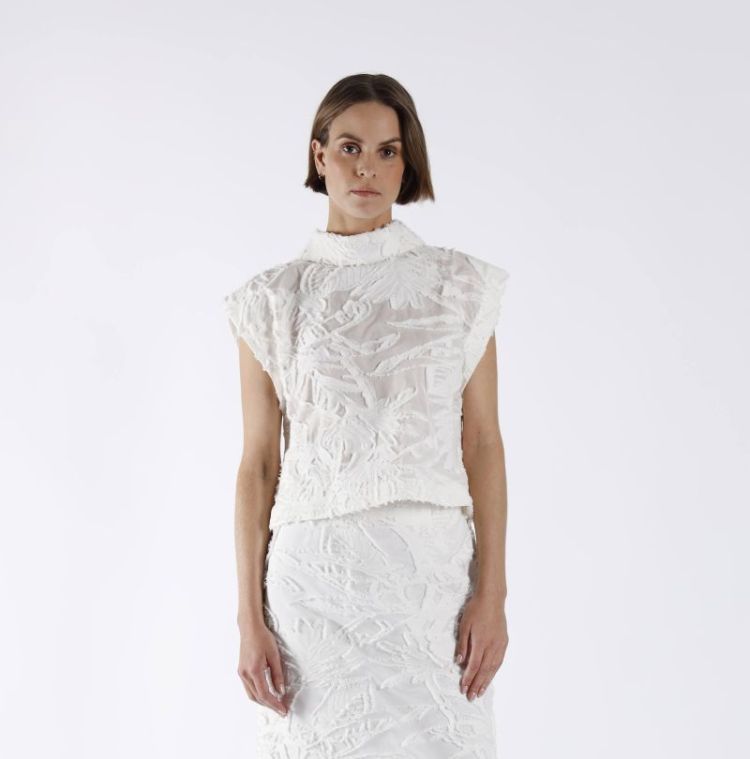 BRODERIE UNI ZM ECRU
