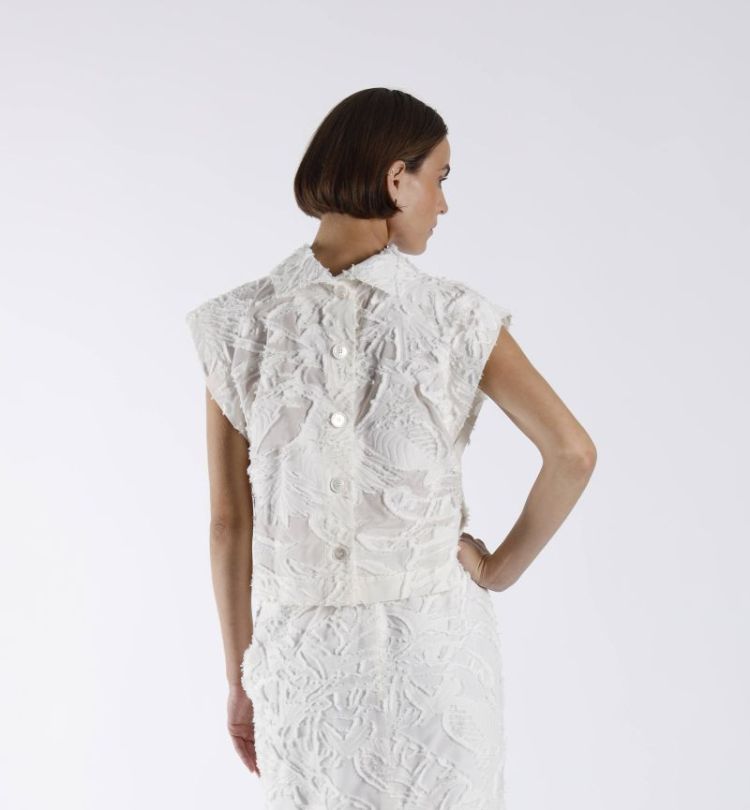 BRODERIE UNI ZM ECRU