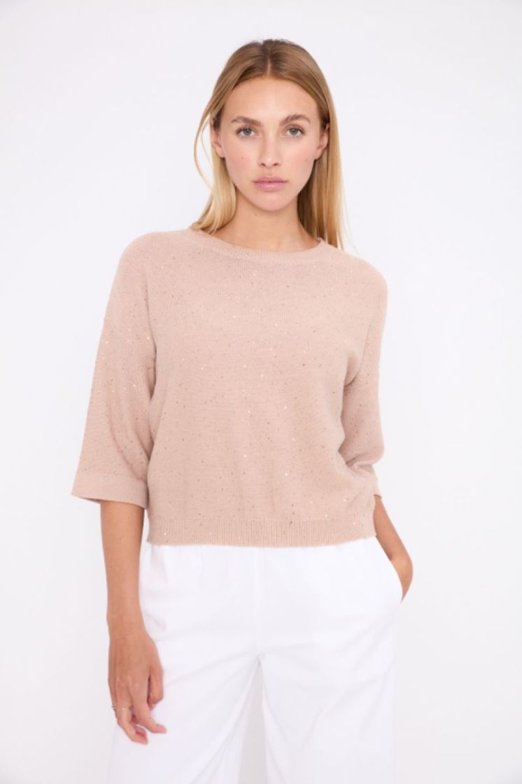 COTON SEQUINS 62 BEIGE