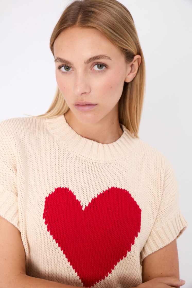 COTON SS 65/25 BEIGE RED