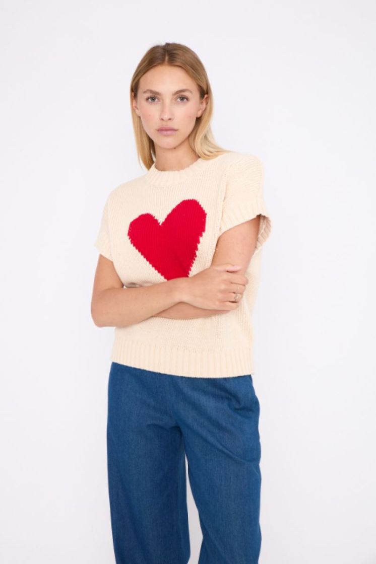 COTON SS 65/25 BEIGE RED