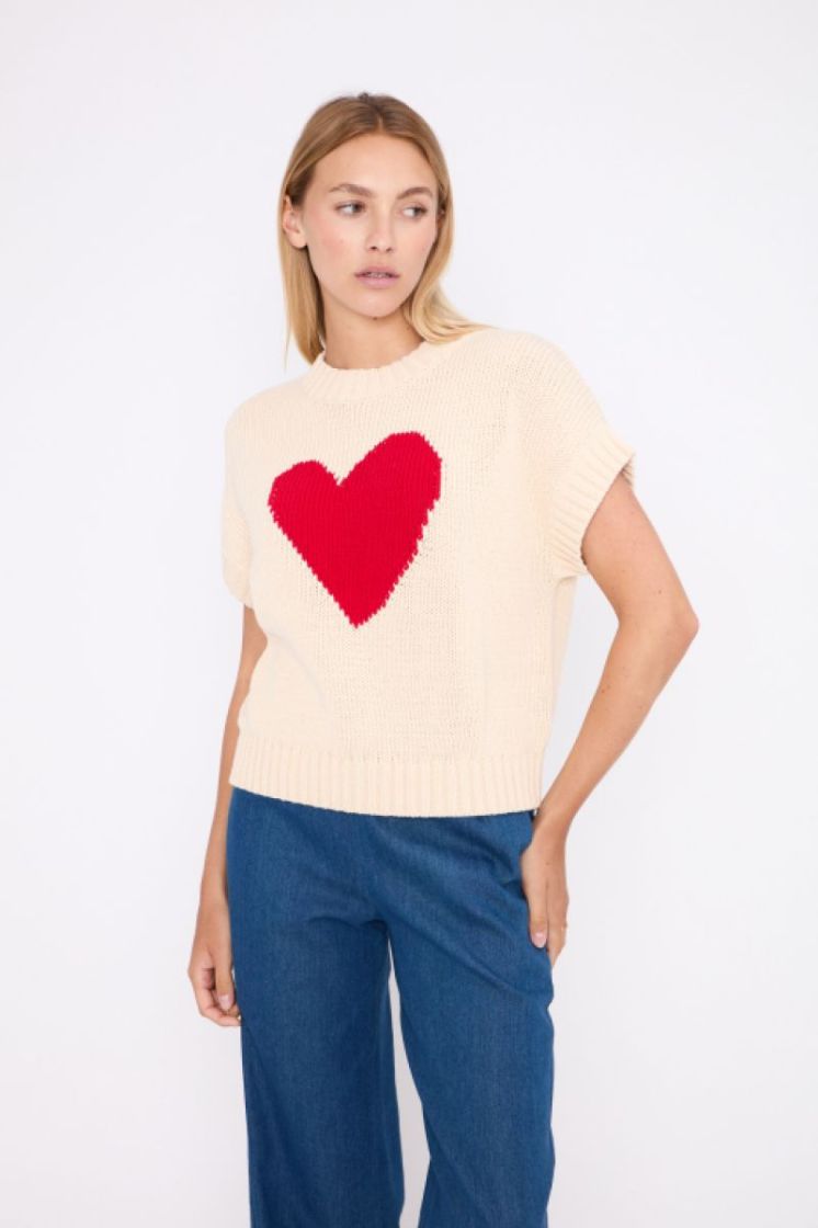 COTON SS 65/25 BEIGE RED