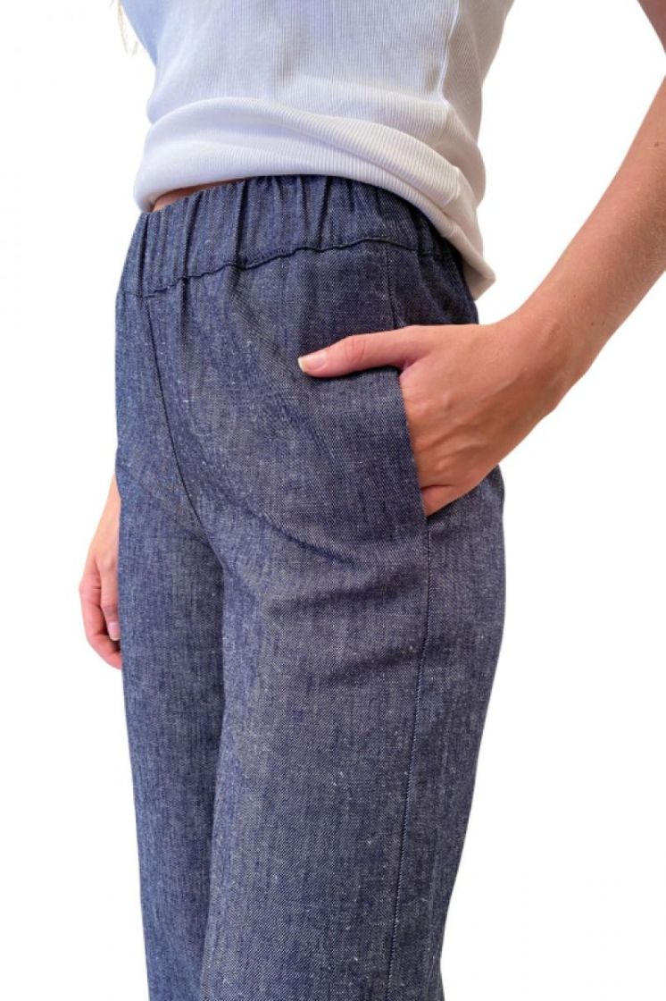 COTON LIN MIX 58 NAVY