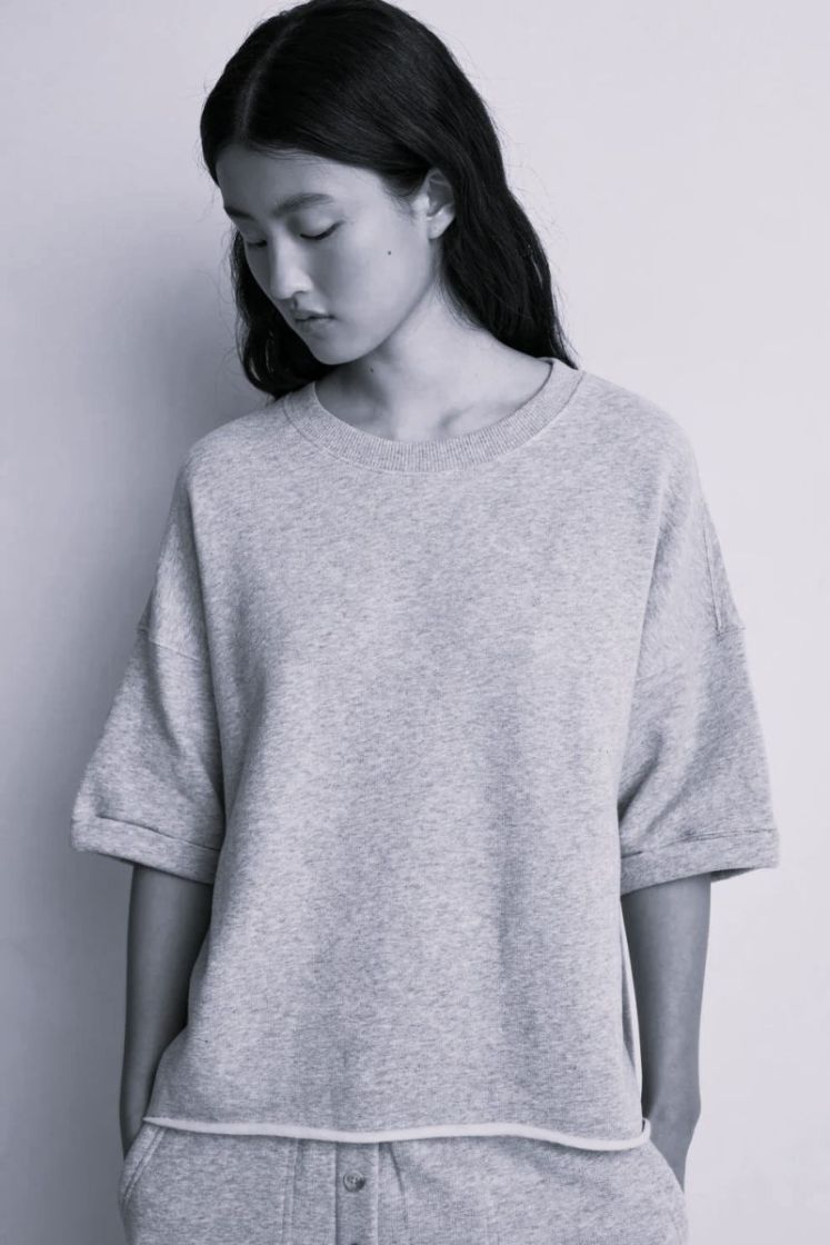 SWEAT SS MAUVE