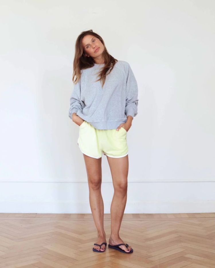 TOWELLING GREY