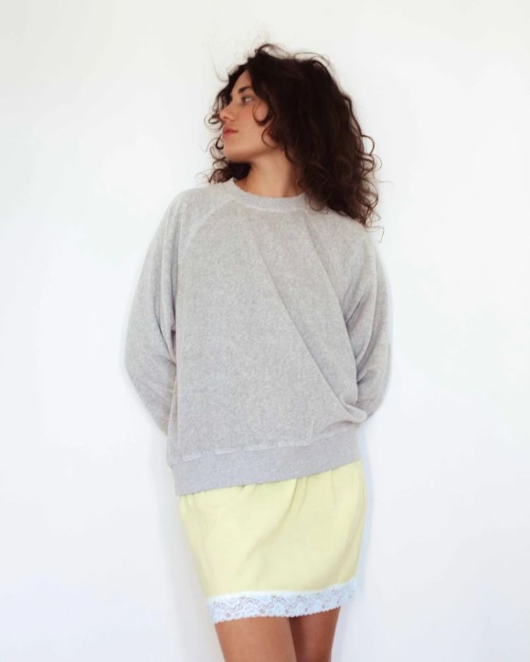 TOWELLING GREY