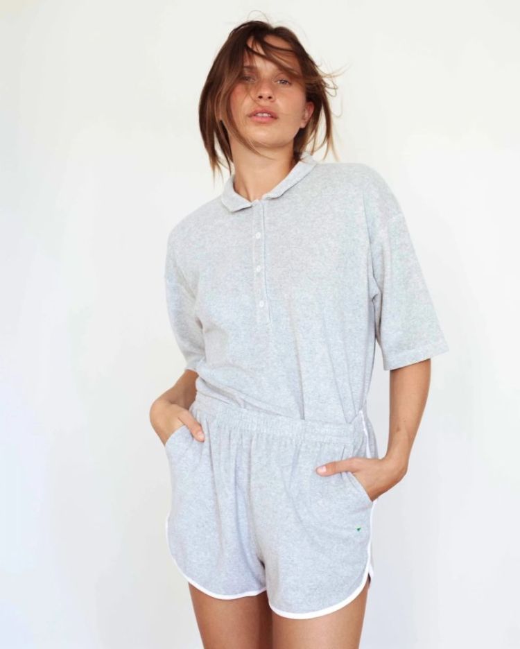 TOWELLING GREY
