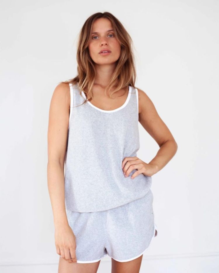 TOWELLING GREY