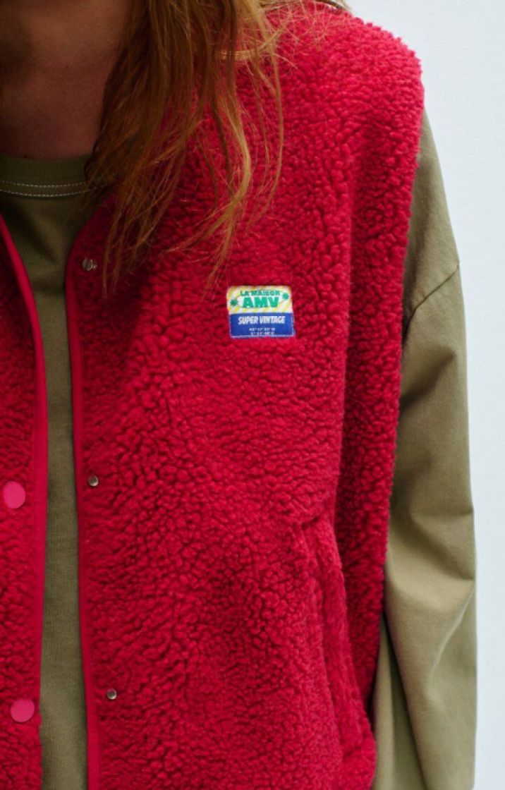 TEDDY BODYWARMER MAGENTA