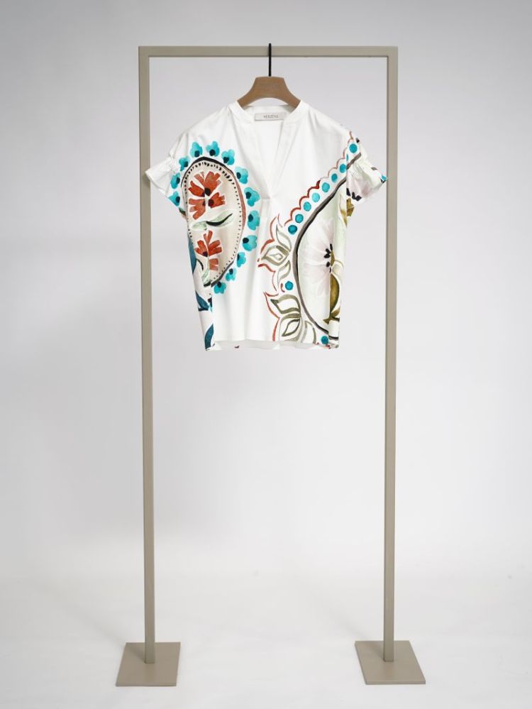 COTON SS PRINT 262005 TURQUOIS