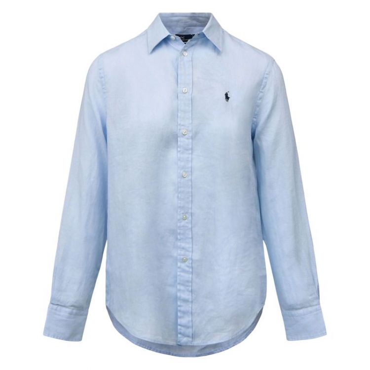 CLASSIC LS BUTTON FRONT SHIRT OXFORD BLUE
