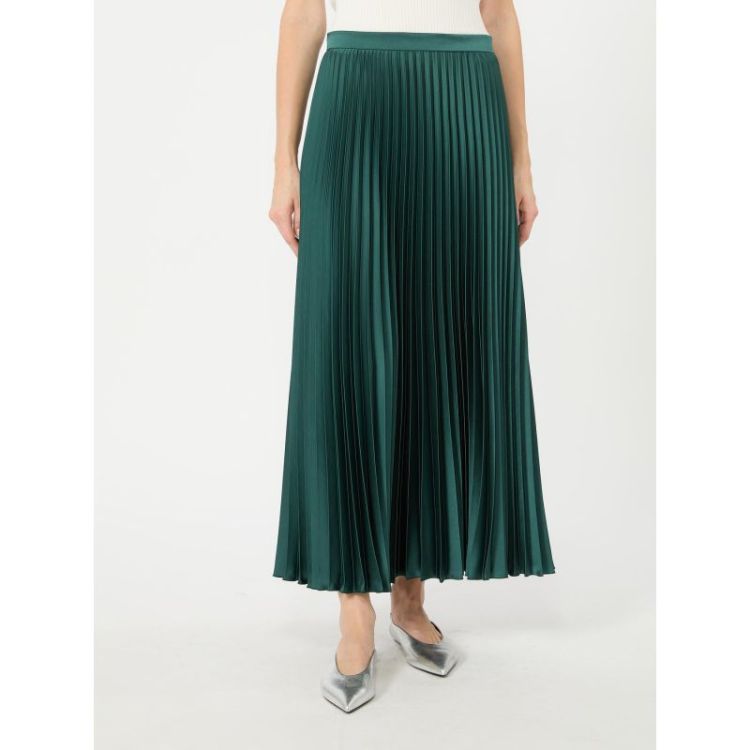 PLISSE MIDI SKIRT 011