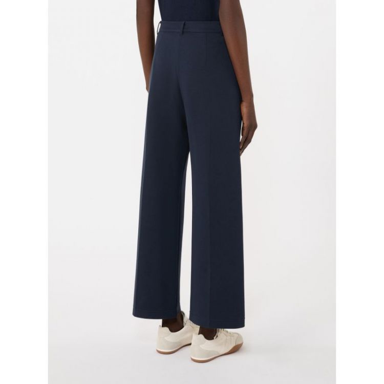 JERSEY DOUBLE COTONE 002 BLEU  