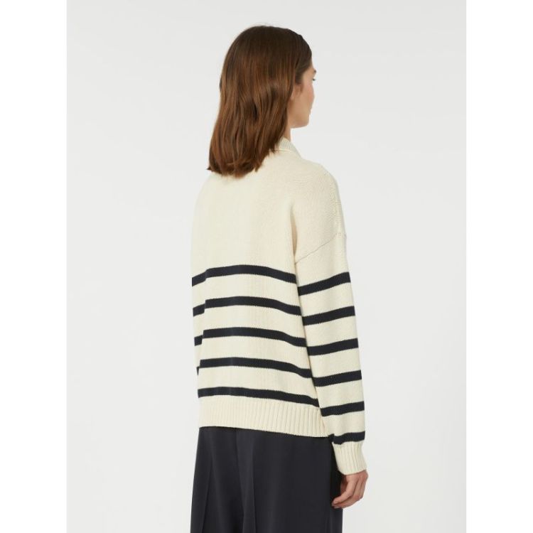 STRIPE POLOCOLLAR 011 ECRU/NY
