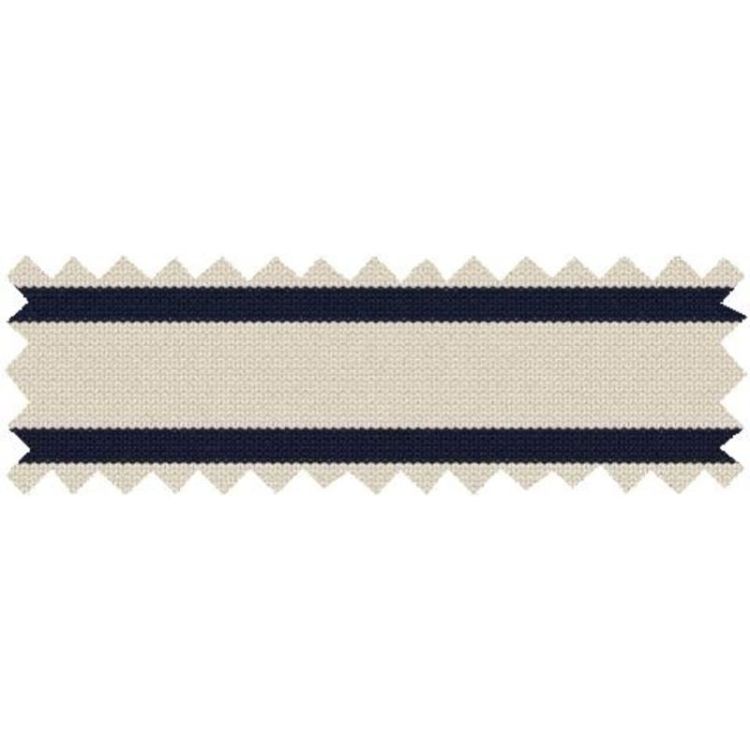STRIPE POLOCOLLAR 011 ECRU/NY