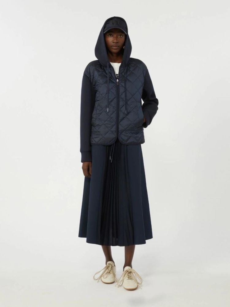 FLEECE SWEATER FULL ZIP 003 NAVY