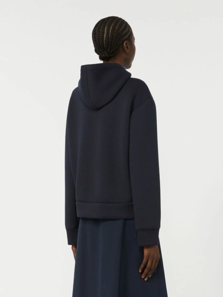 FLEECE SWEATER FULL ZIP 003 NAVY