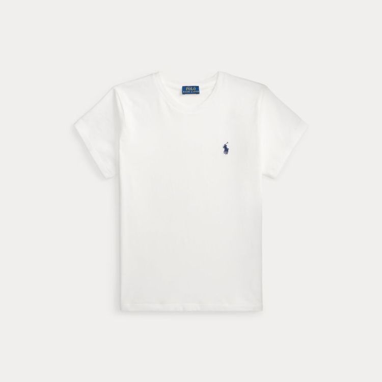 CLASSIC FIT COTON JERSEY TS WHITE